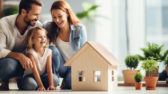 Familie-mit-Kind-Wohnung-Absicherung